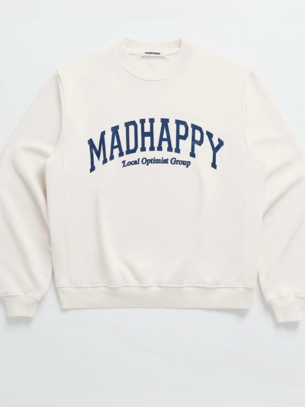 MADHAPPY Campus Fleece Crewneck